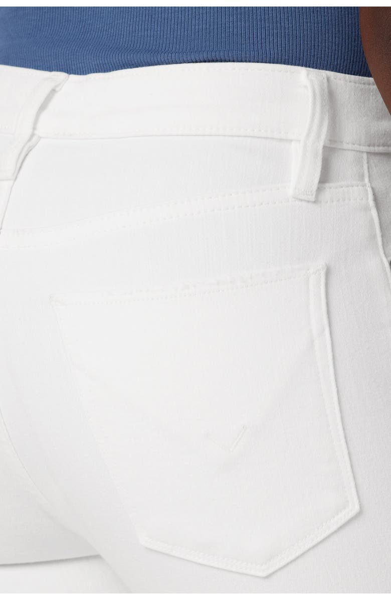 Hudson Jeans Nico Mid-Rise Straight Ankle, Alternate, color, White