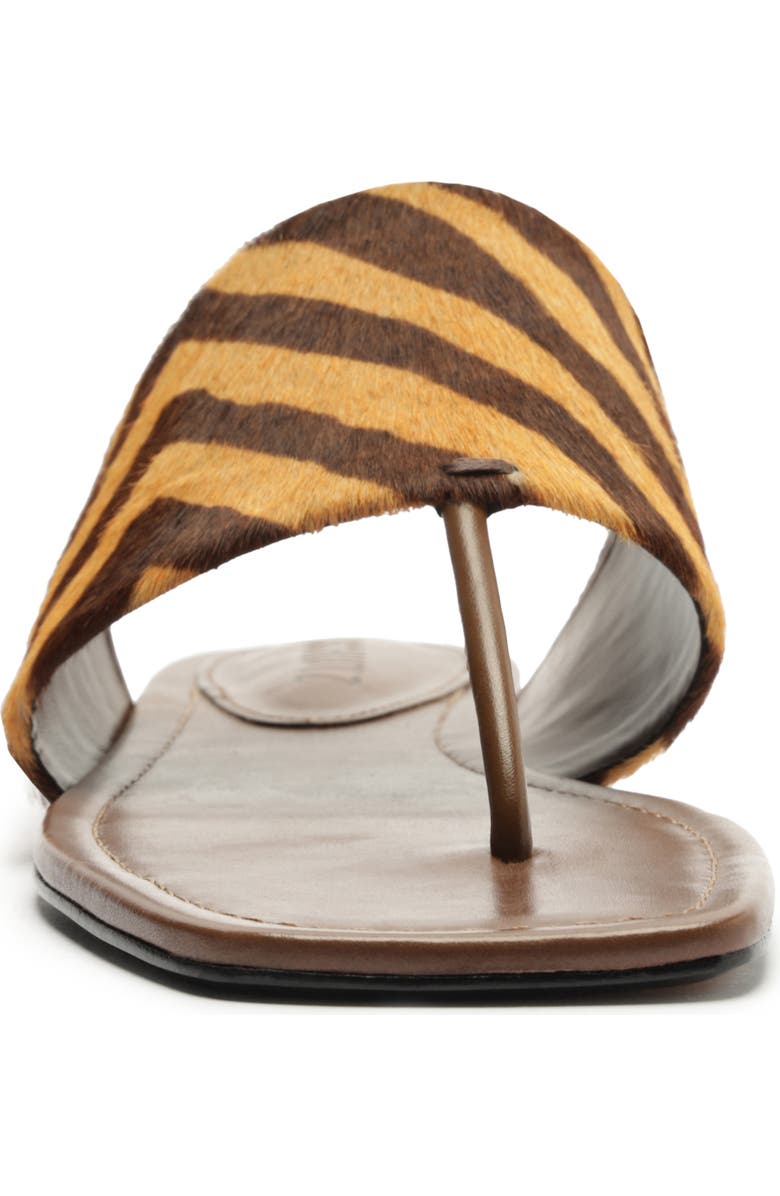 Schutz Martha Slide Sandal, Alternate, color, Natural/ Pecan Brown