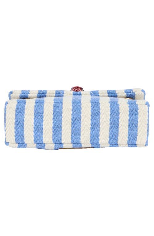 Kurt Geiger London Mini Kensington Strawberry Bag In Blue