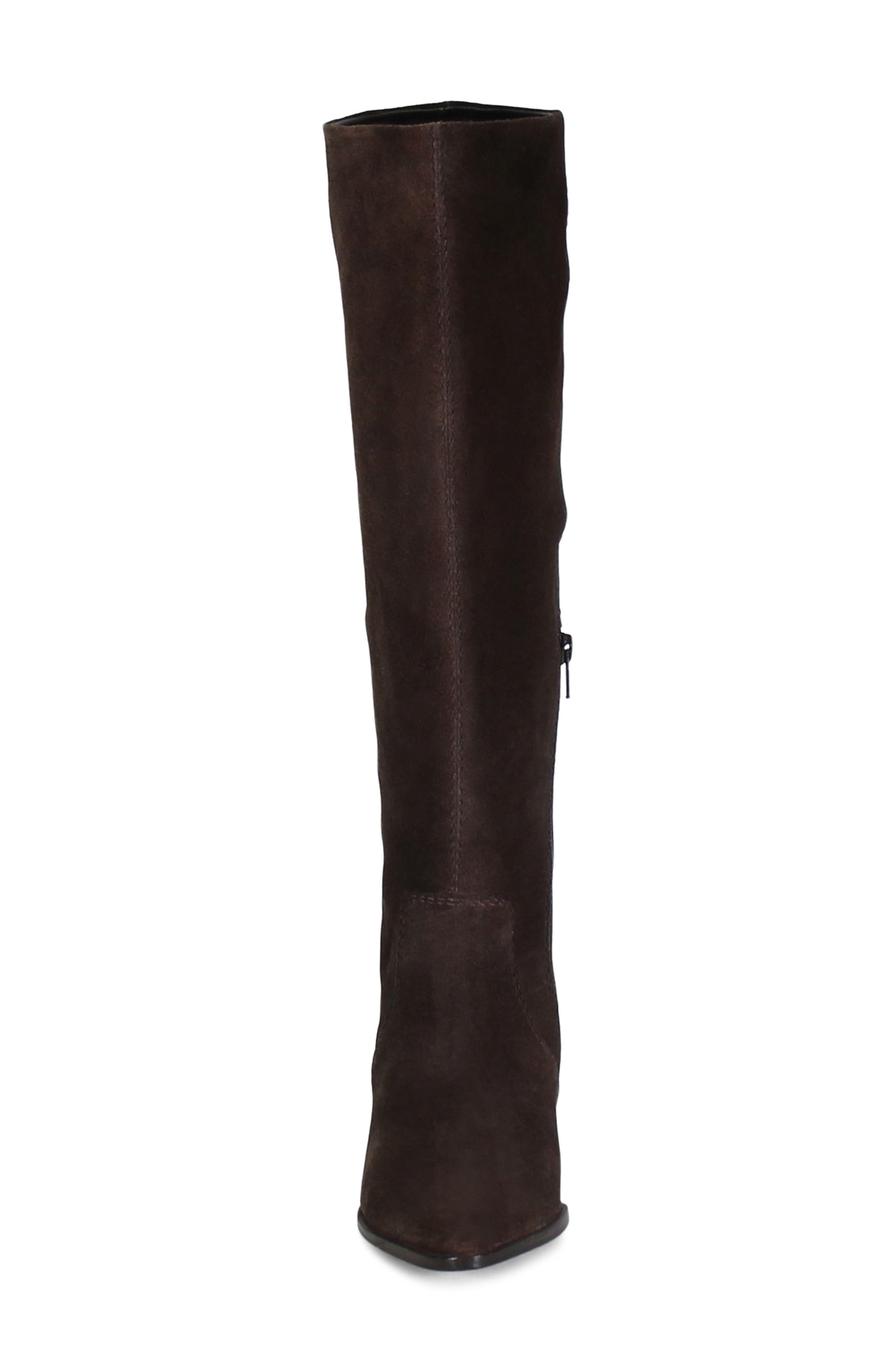 Dig Ital Knee High Boot, Alternate, color, DARK BROWN