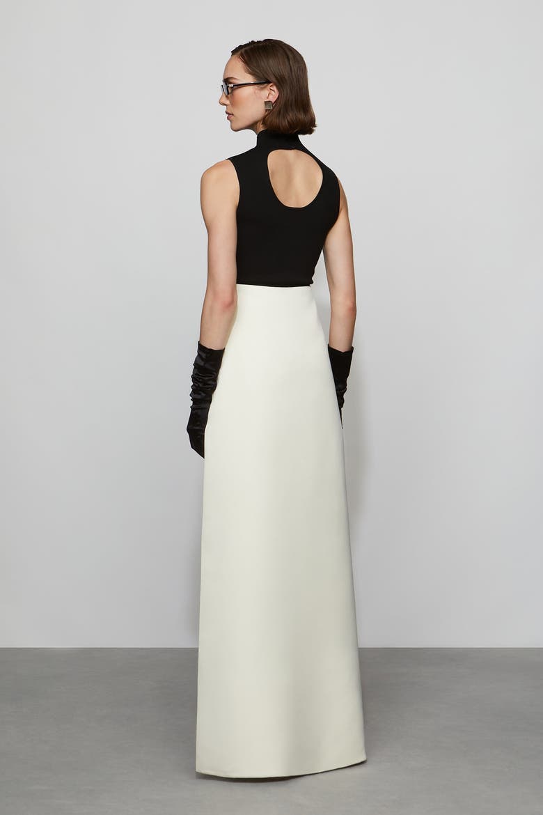 Beckett Knit Combo Top, Alternate, color, Black/Ivory