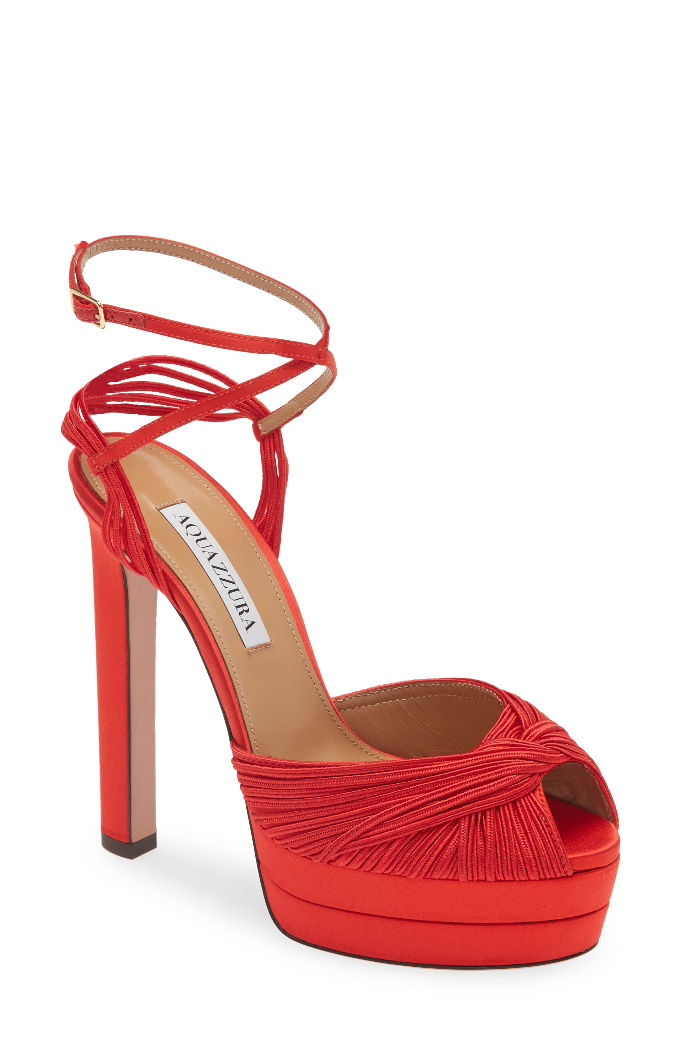 Aquazzura Bellini Beauty Platform Sandal, Main, color, 