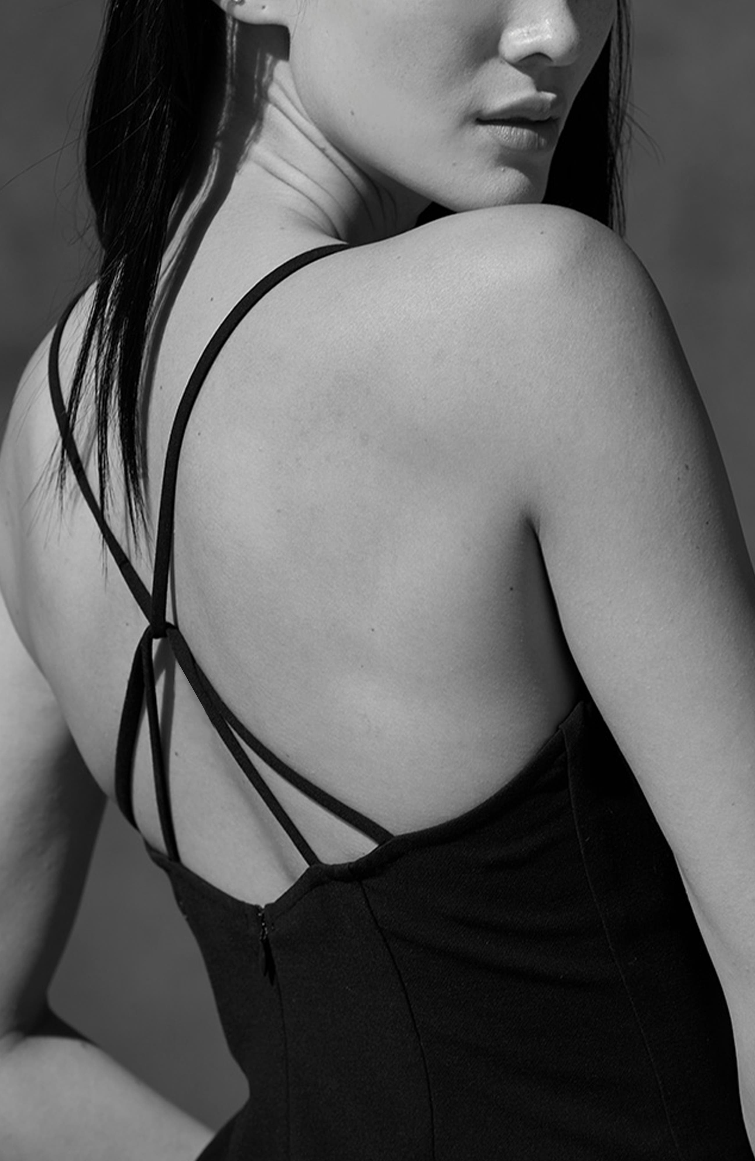Crisscross Back Midi Dress - image 2