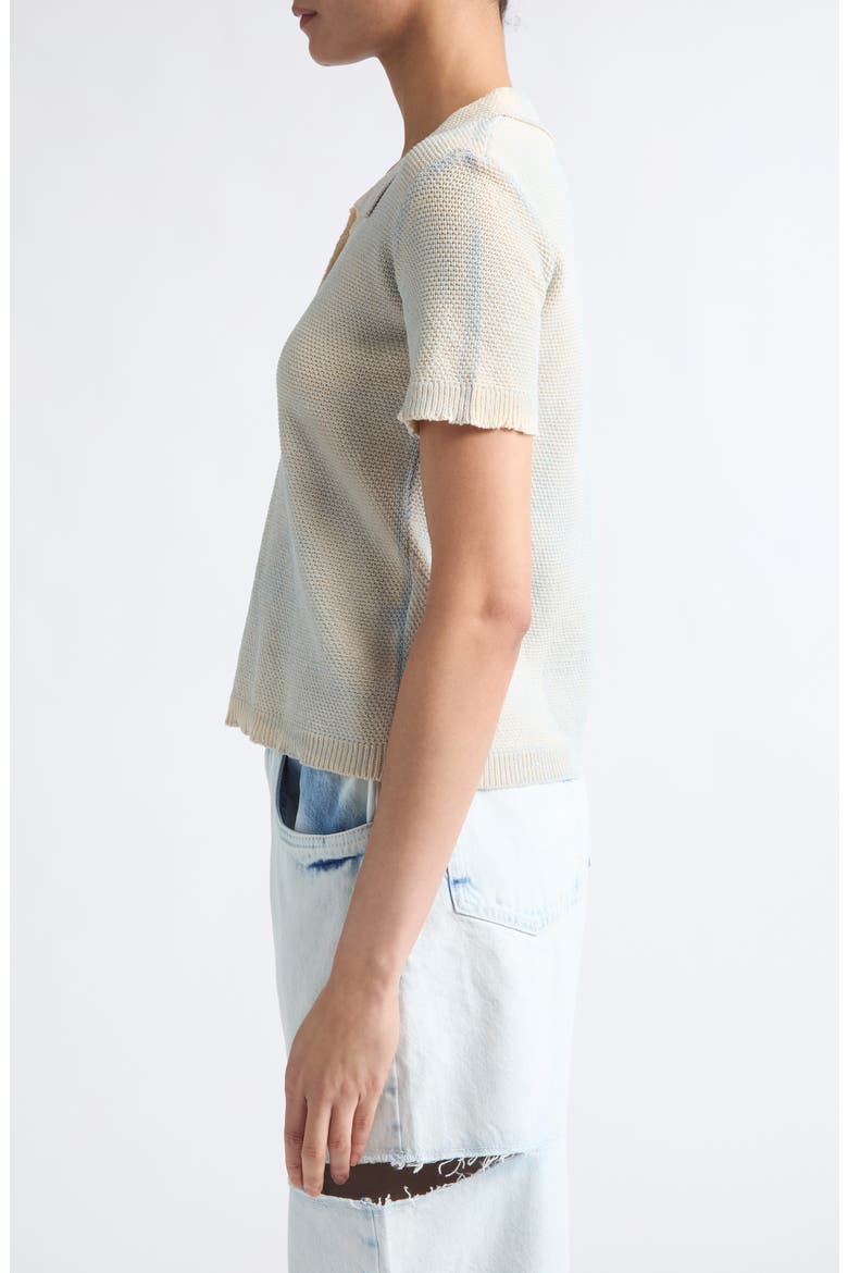 Bird Fitted T-Shirt, Alternate, color, CREAM