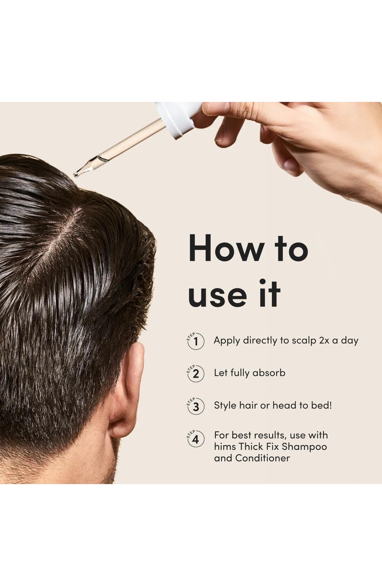 HIMS & HERS Extra Strength Hair Regrowth Solution 5% Topical Minoxidil Treatment, Alternate, color, Beige