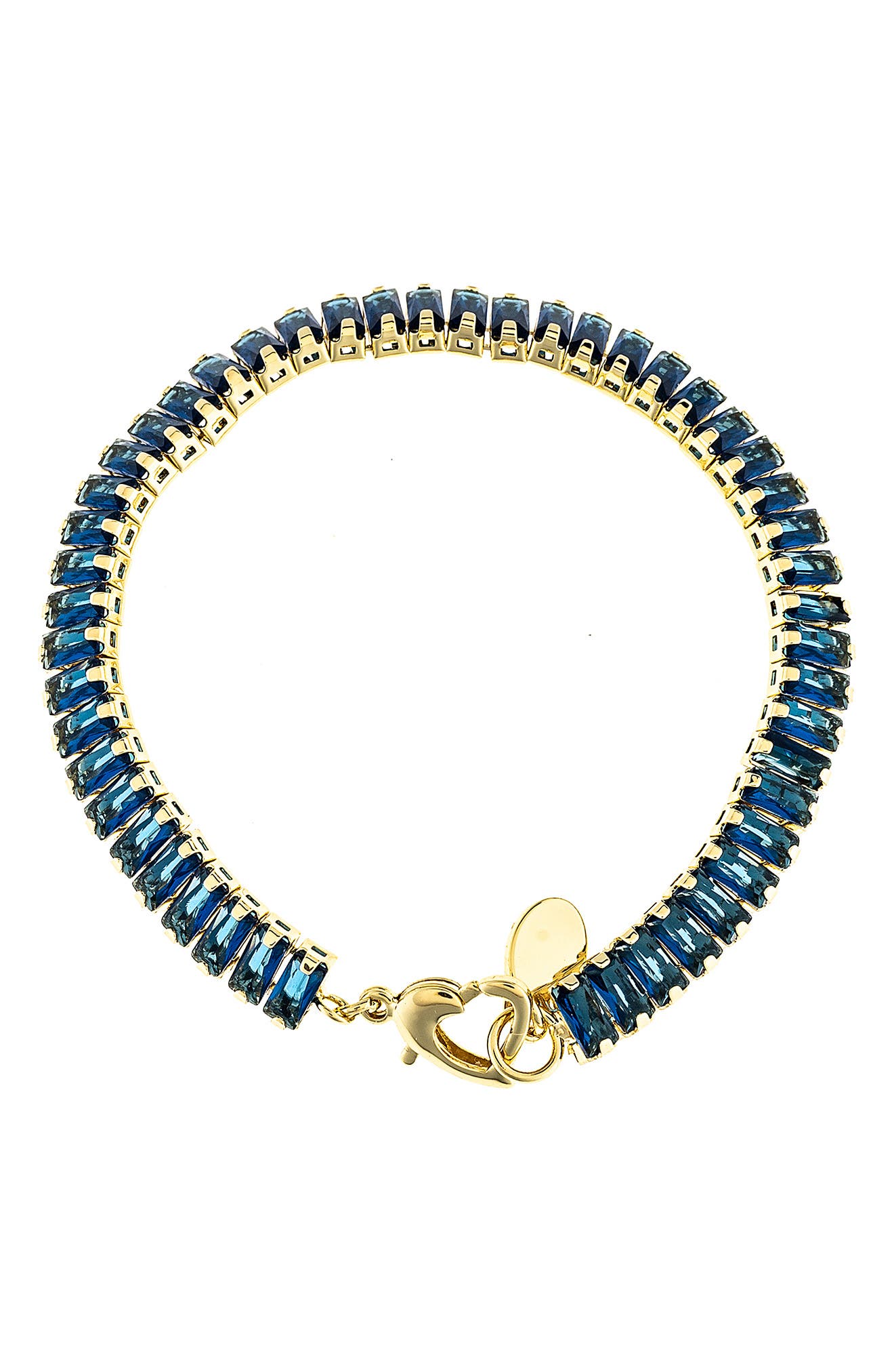 Rectangle Cubic Zirconia Tennis Bracelet