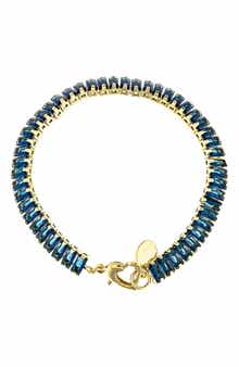 Rectangle Cubic Zirconia Tennis Bracelet
