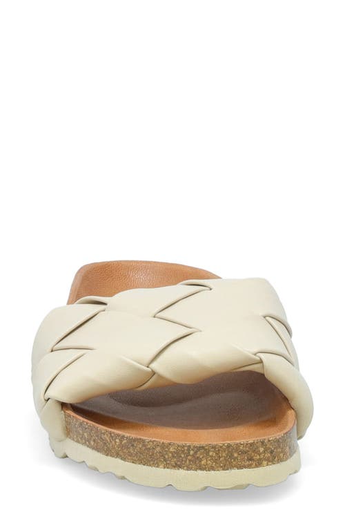 Miz Mooz Rope Braided Slide Sandal In Linen