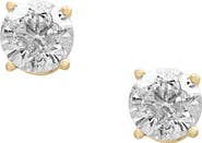 EFFY 14K White Gold Round Diamond Stud Earrings - 0.33 ctw.