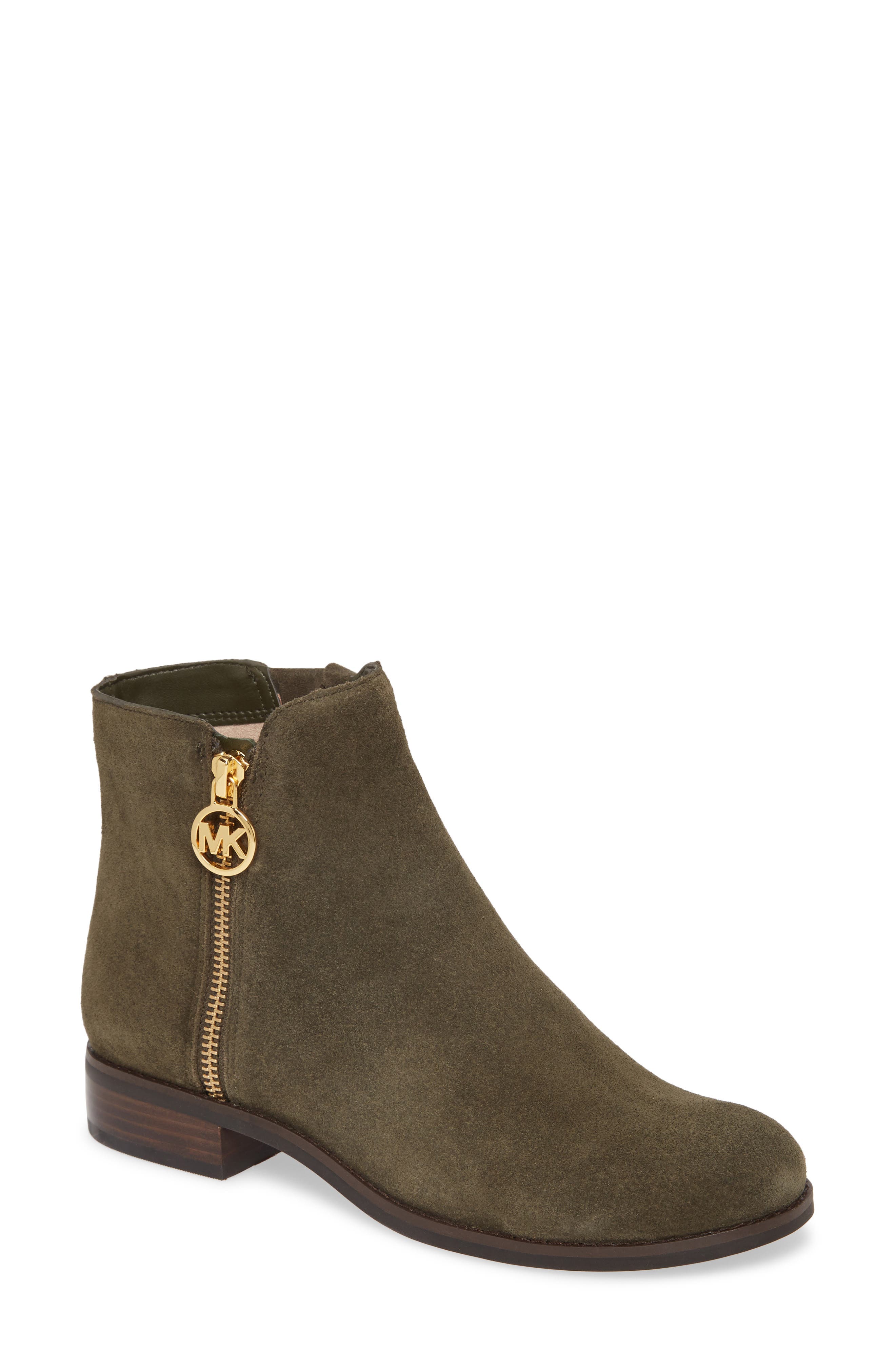 Lainey Bootie, Main, color, IVY SUEDE