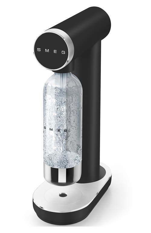 Smeg Sparkling Water Maker In Matte Black