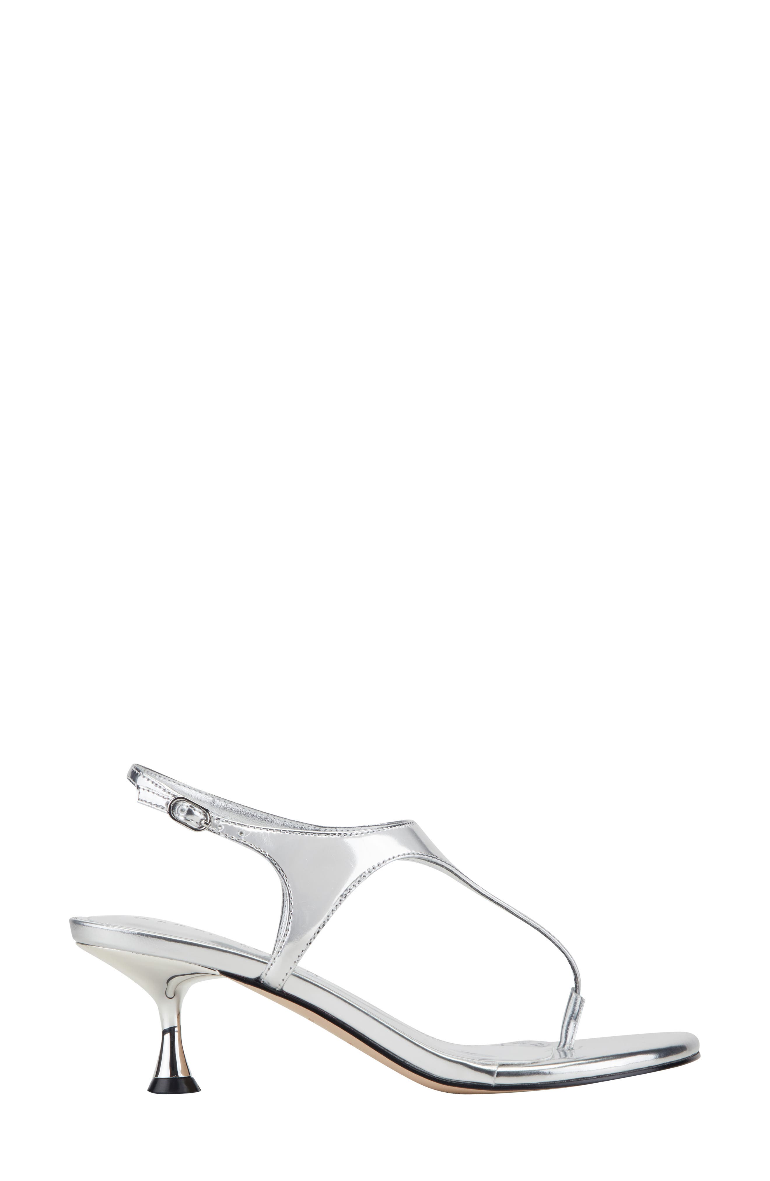 Pelysa Ankle Strap Sandal, Alternate, color, METALLIC SILVER