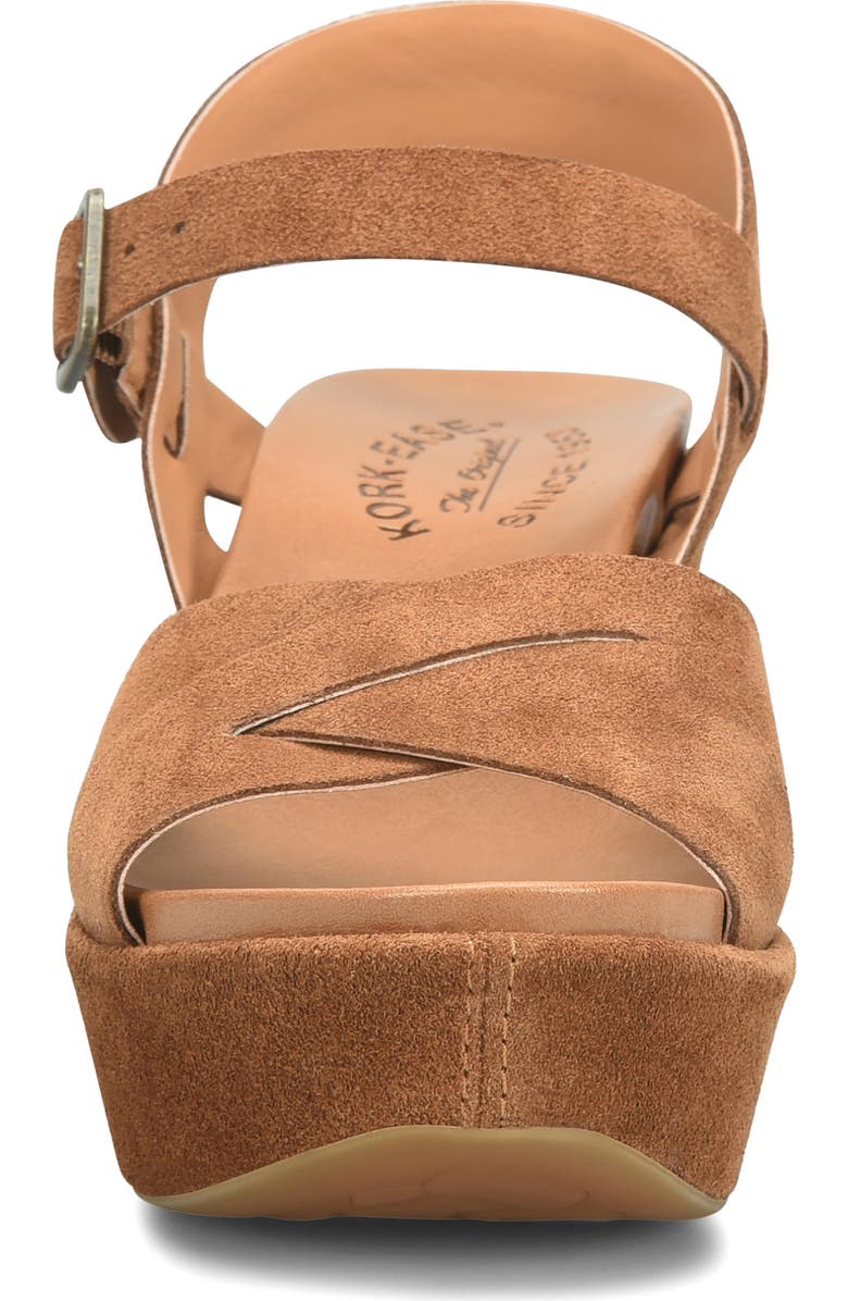 Kork-Ease<sup>®</sup> Ava 2.0 Platform Wedge Sandal, Alternate, color, Brown Suede