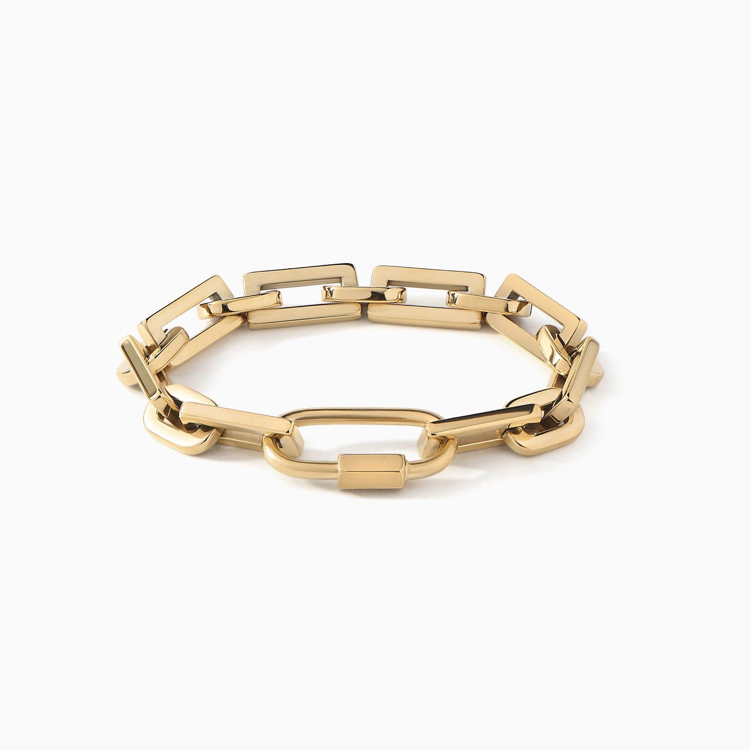 Ora Ana The Bailey Lock Bracelet In Gold