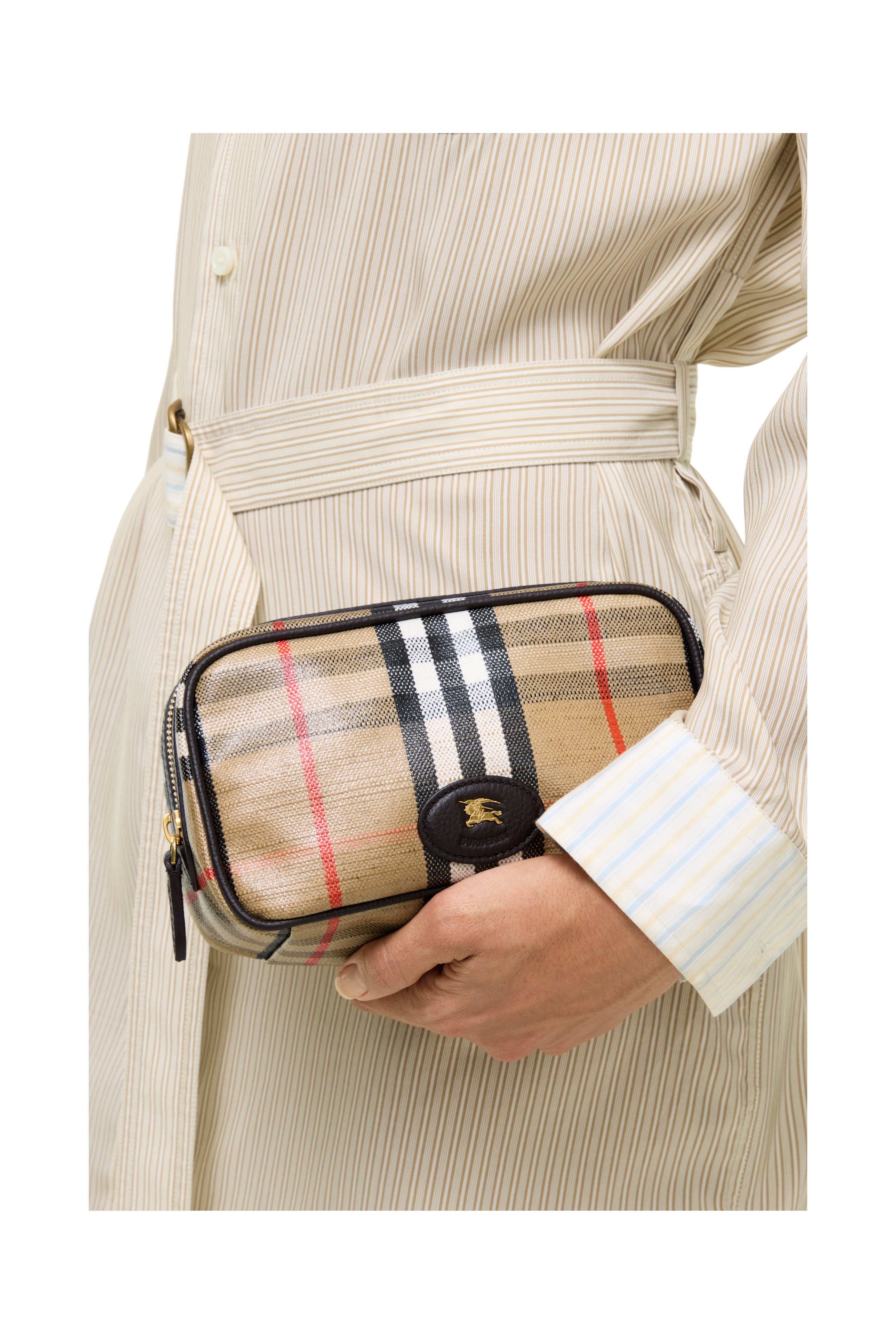 Highlands Make-up Pouch, Alternate, color, Sand beige