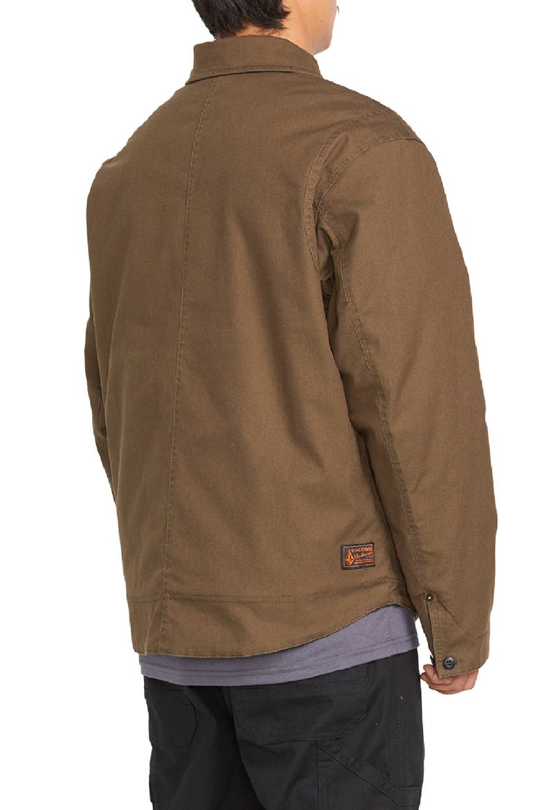 Workwear Heavy Zip Jacket, Alternate, color, WREN