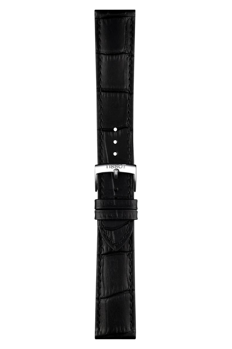 PR 100 Quartz Leather Strap Watch, 40mm, Alternate, color, WHITE
