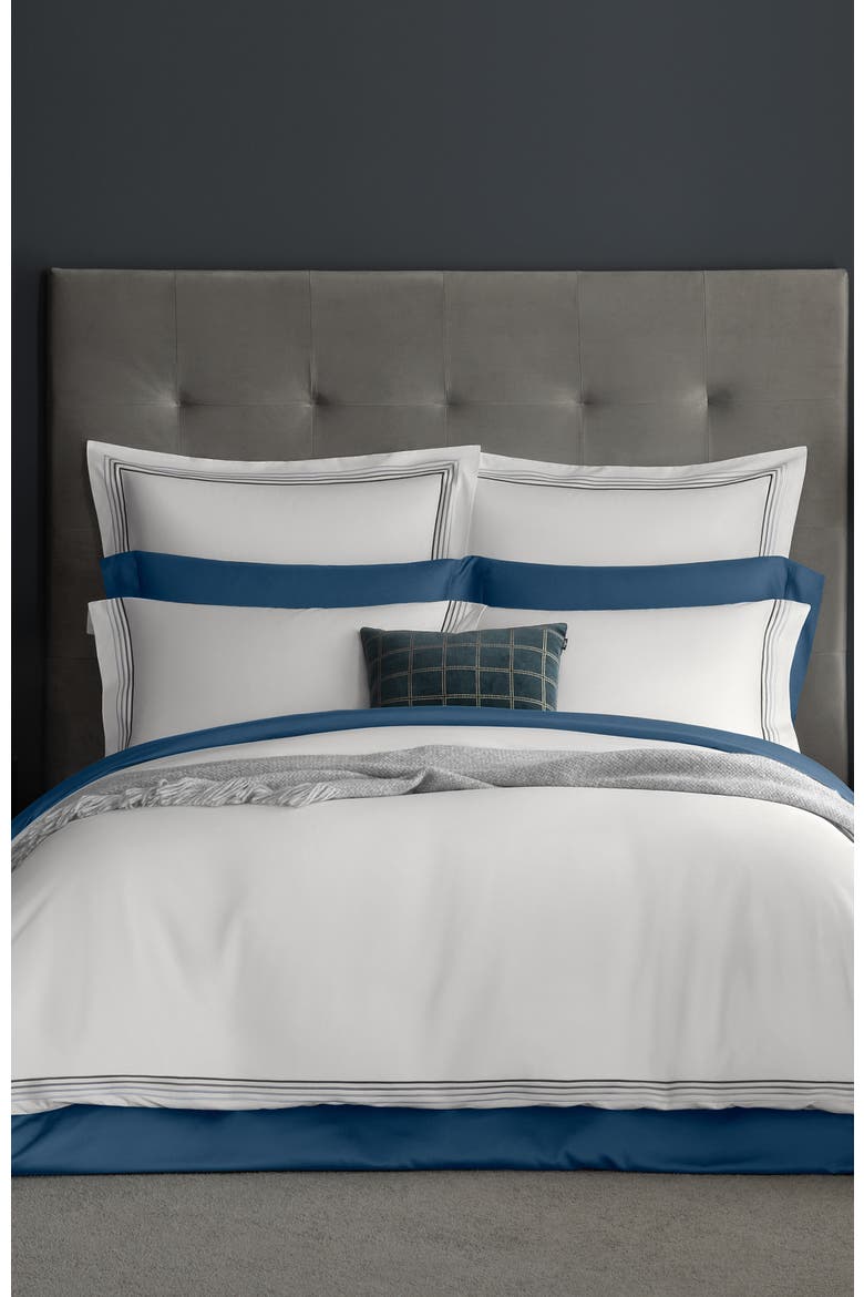 Linari duvet cover, Alternate, color, White