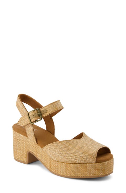 Isla Peep Toe Sandal (Women)