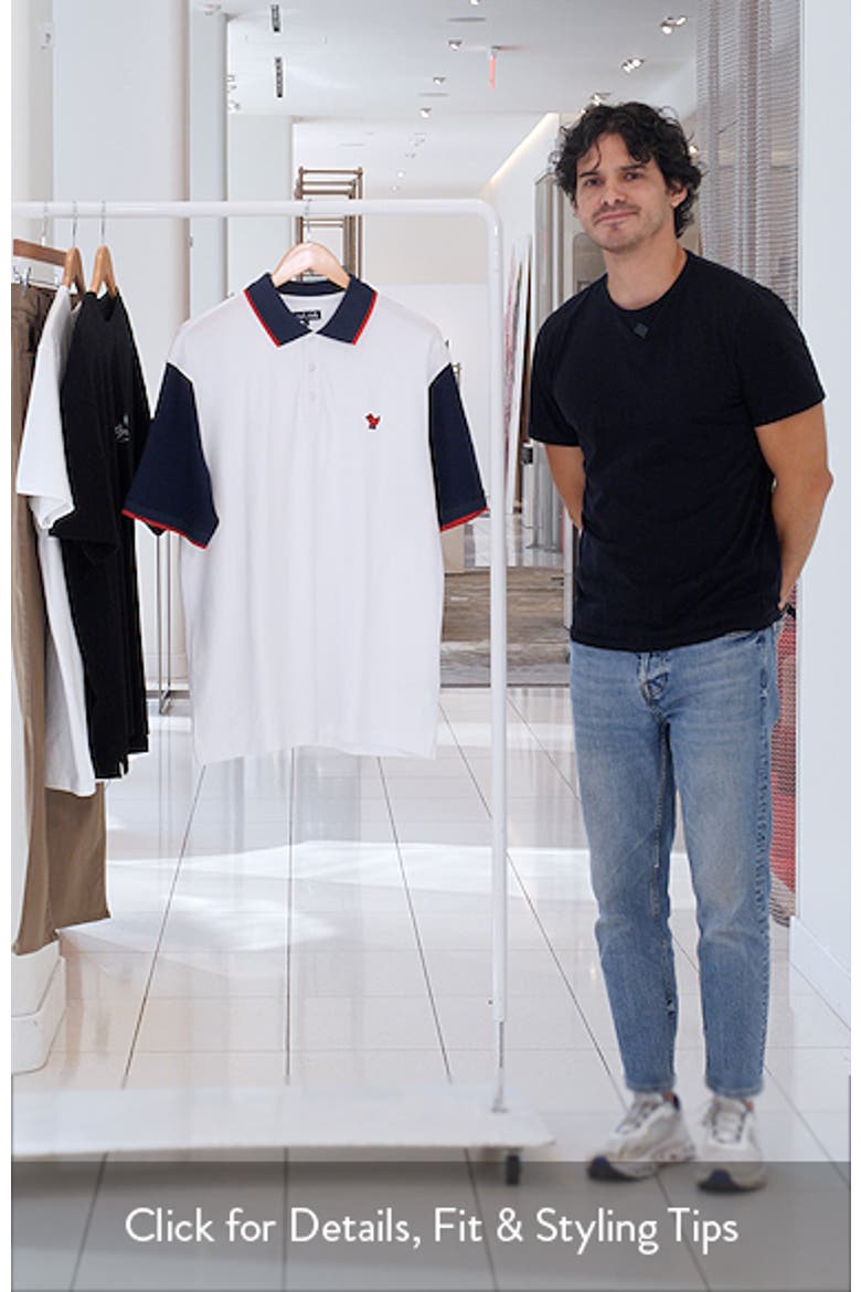 Colorblock Piqué Performance Golf Polo video