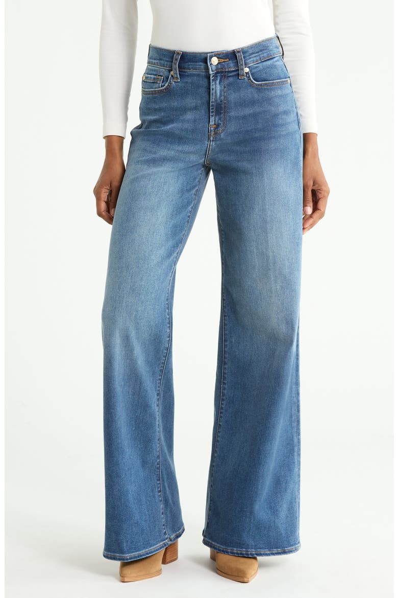 Lotta Wide Leg Jeans, Main, color, ATLANTA