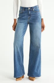 7 For All Mankind Lotta Wide Leg Jeans