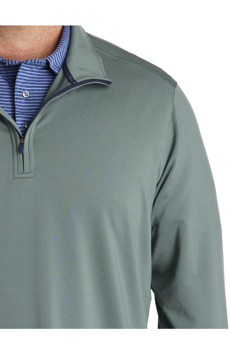 vineyard vines Big & Tall Clubhouse Performance 1/4-Zip Pullover, Alternate, color, Balsam