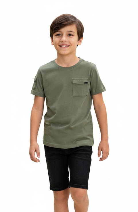 Kids' Cargo Pocket T-Shirt