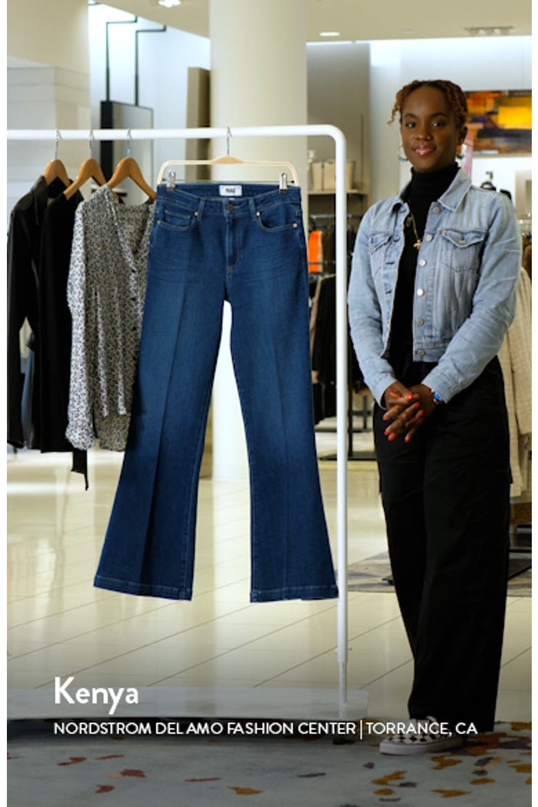 Genevieve High Waist Flare Jeans video