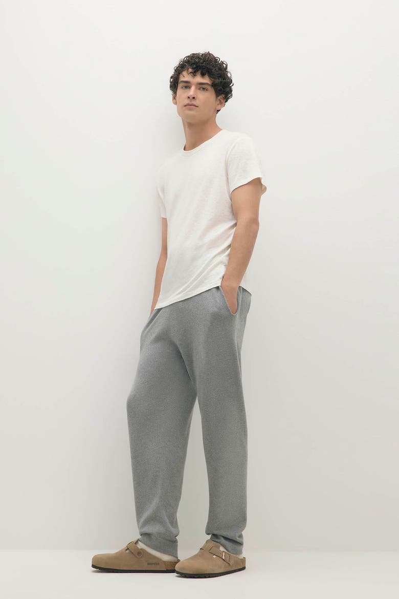 Kyle Linen Crewneck Tee, Alternate, color, White