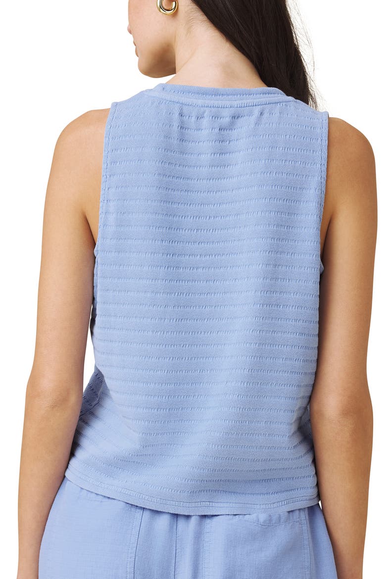 Shelly Knit Tank, Alternate, color, AZURE BLUE