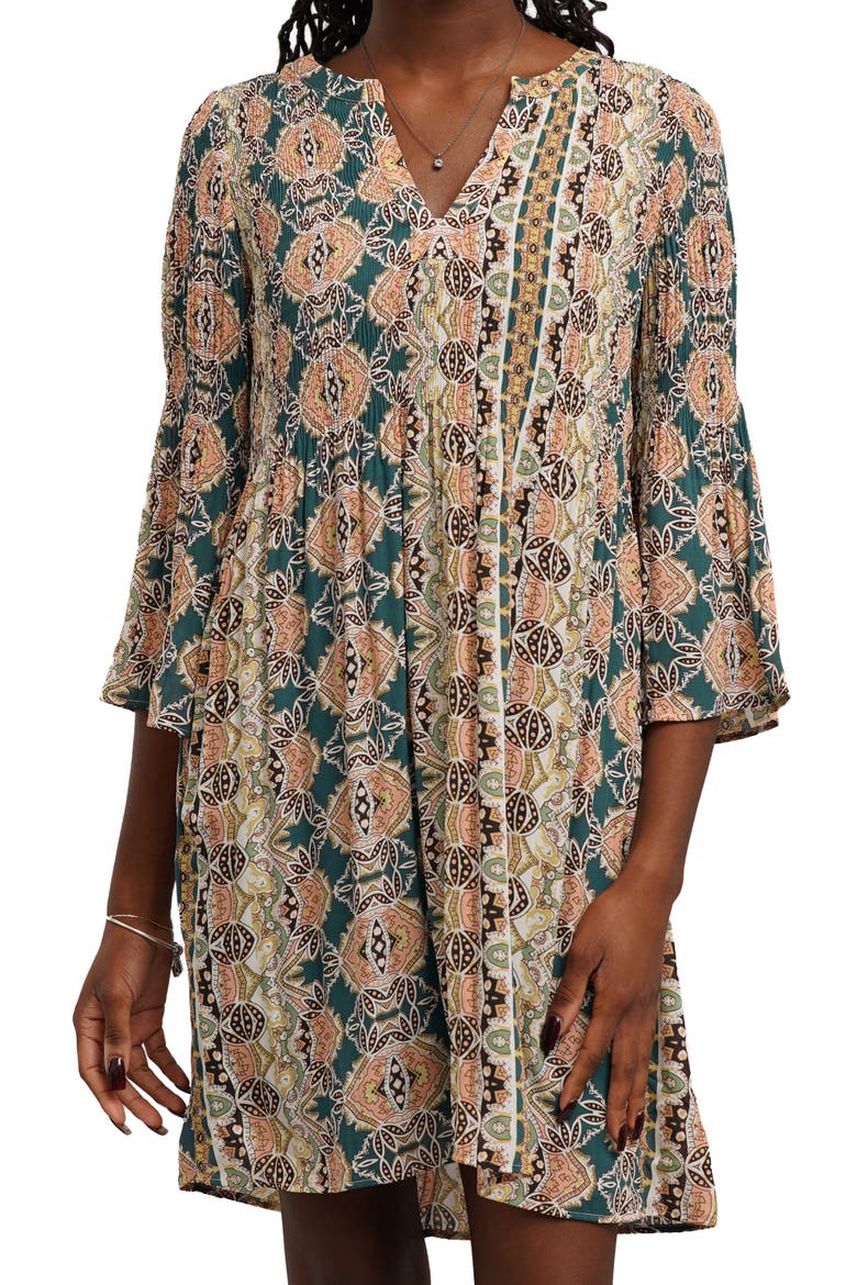 Release Pleat Dress, Alternate, color, JOCELYN