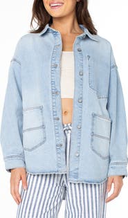 Roxy Surf Society Denim Button-Up Shirt
