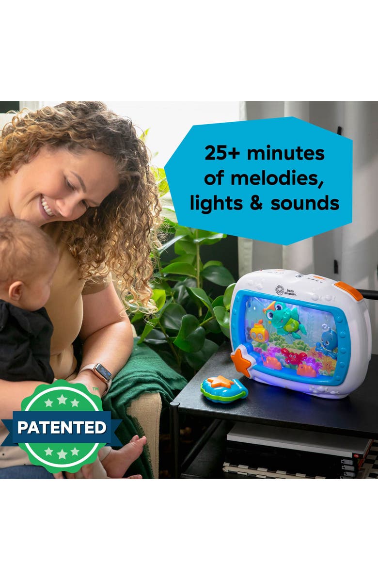 Baby Einstein Sea Dreams Soother Musical Crib Toy and Sound Machine, Alternate, color, Multicolored
