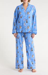 PJ Salvage Lightweight Flannel Pajamas