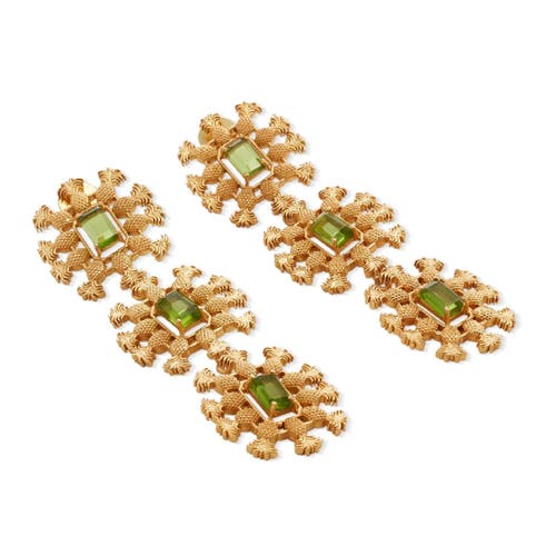 Dhwani Bhansal Pina Earrings In Gold Plated