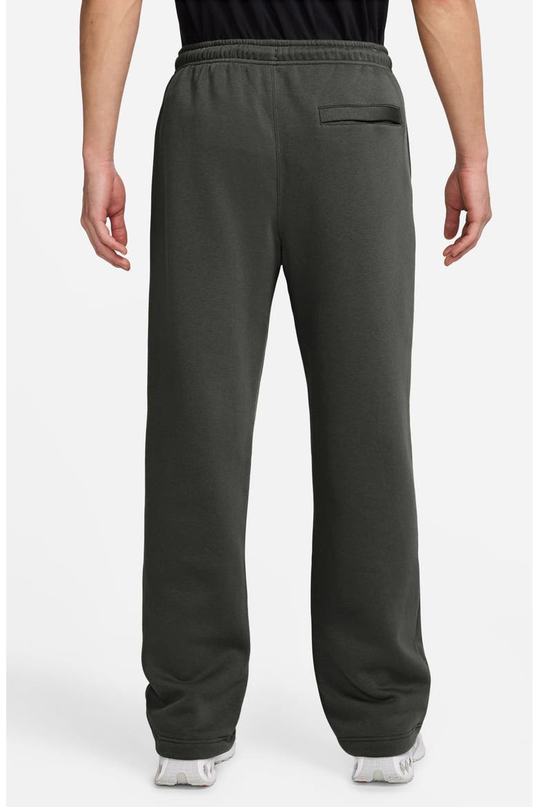 Club Fleece Bungee Pants, Alternate, color, SEQUOIA/ WHITE
