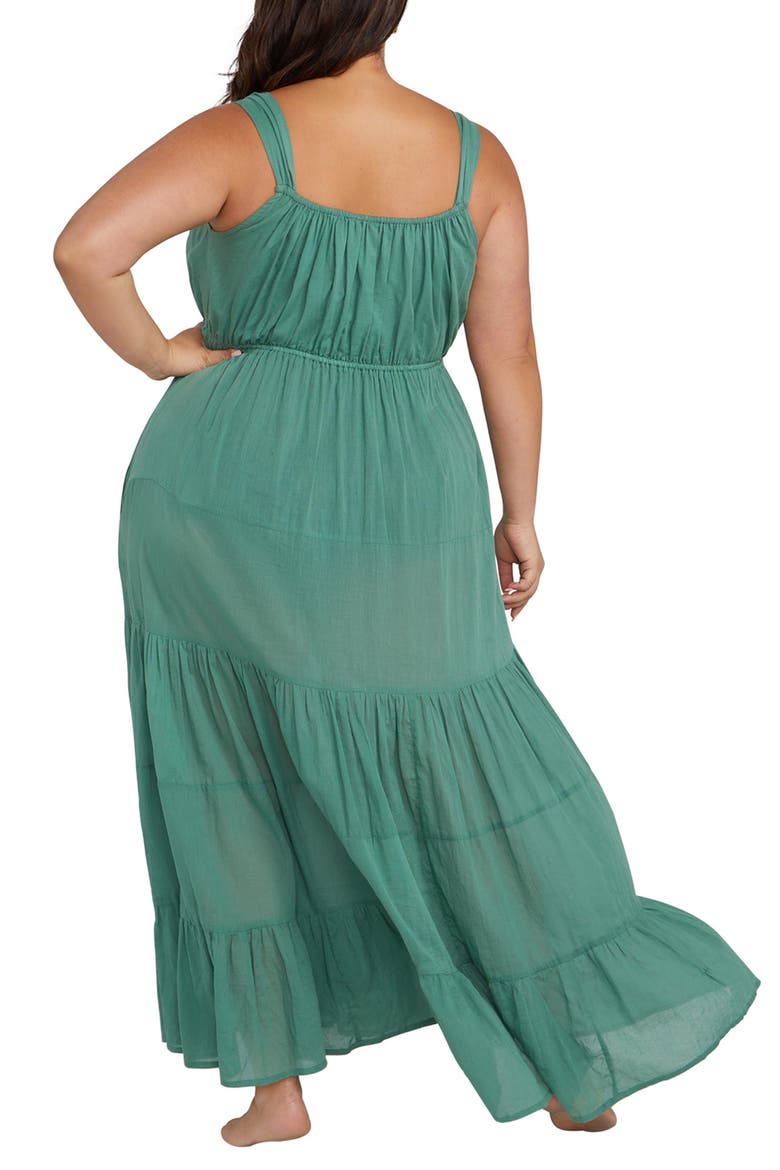 Liszt Cover-Up Dress, Alternate, color, SAGE GREEN