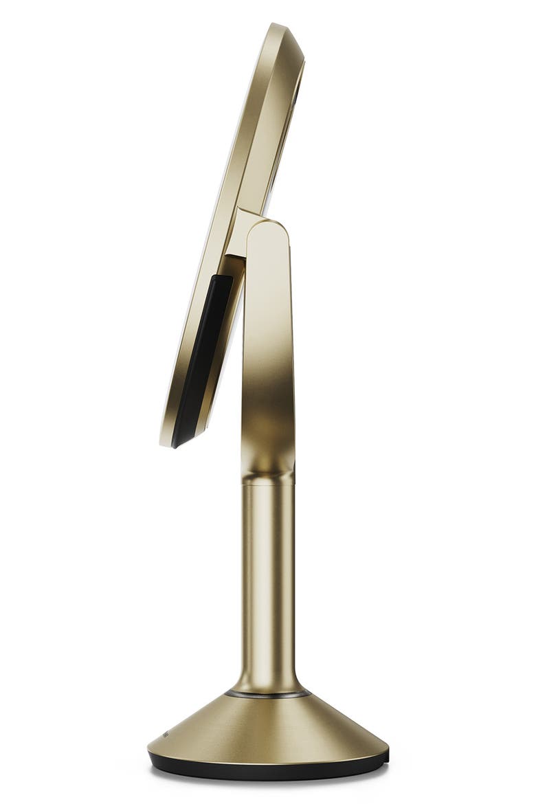 Sensor Mirror Trio, Alternate, color, MATTE GOLD STEEL