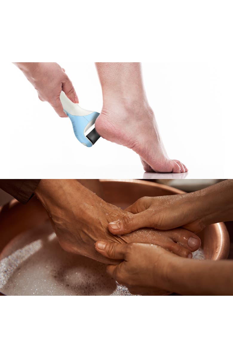 PURSONIC Foot Care Bundle Tea Tree Oil Foot Salt & Pedi Perfect Foot File, Alternate, color, Green