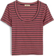 Madewell (Re)generative Cotton Rib Scoop Neck T-Shirt