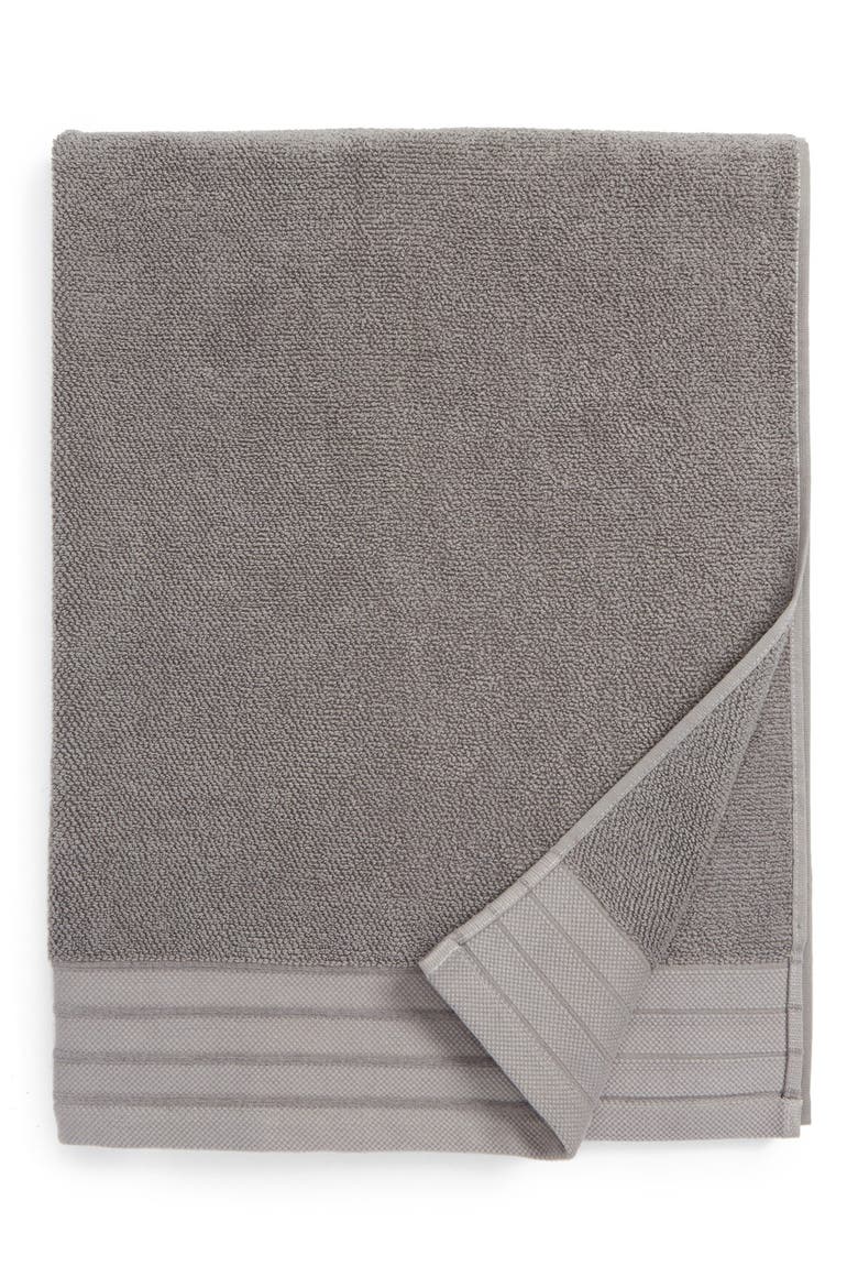 Classic Luxe Bath Towel, Main, color, GRANITE