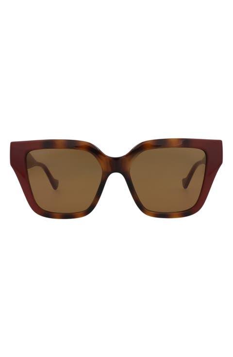 54mm Rectangular Sunglasses