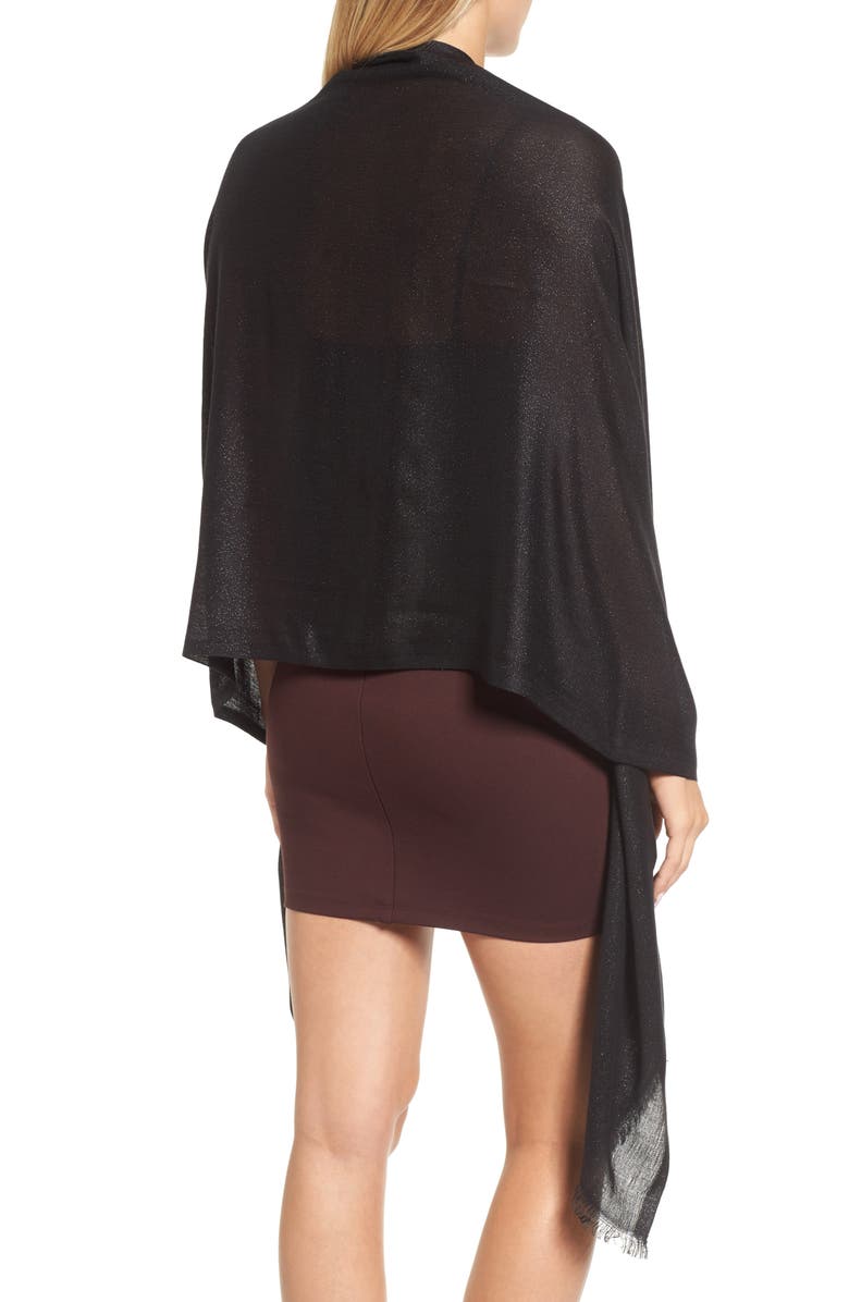 Glint Metallic Lightweight Wrap, Alternate, color,