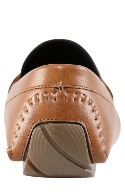 Guess Aurolo Driver Loafer In Medium Brown
