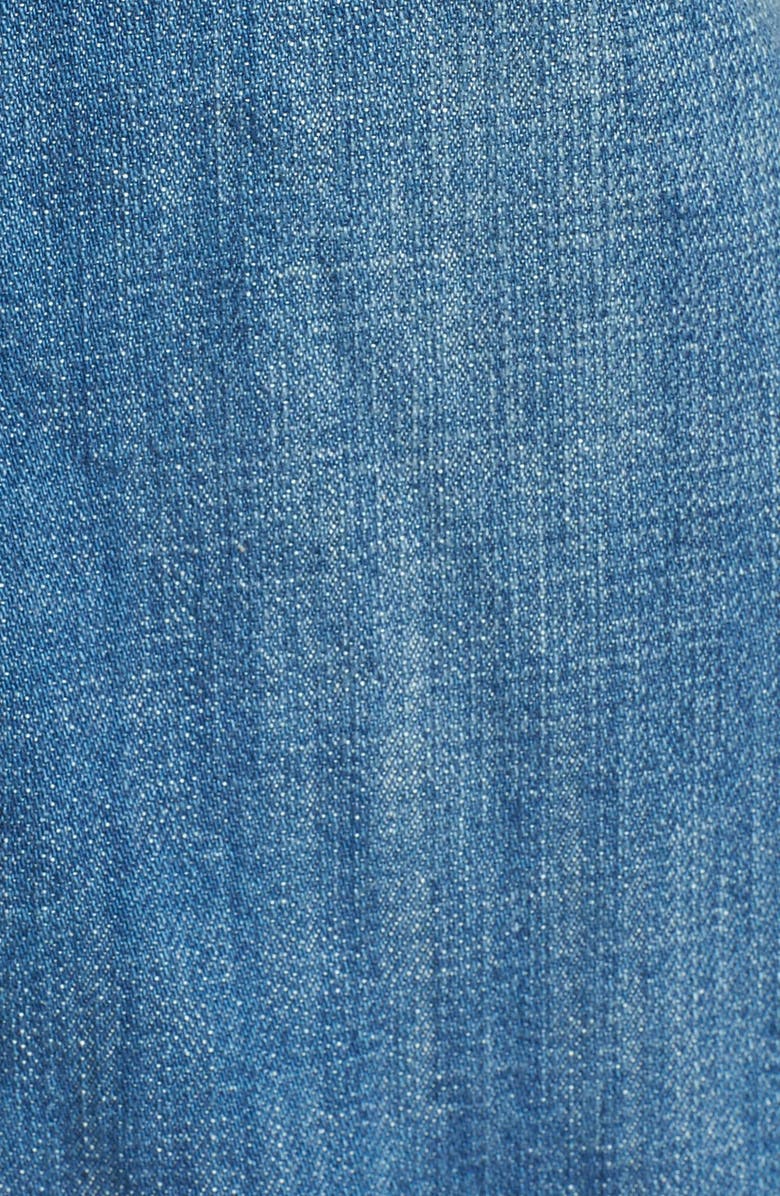 BLANKNYC Button Front Denim Dress, Alternate, color,