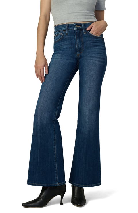 High Waist Petite Flare Jeans (Sweet Surrender)
