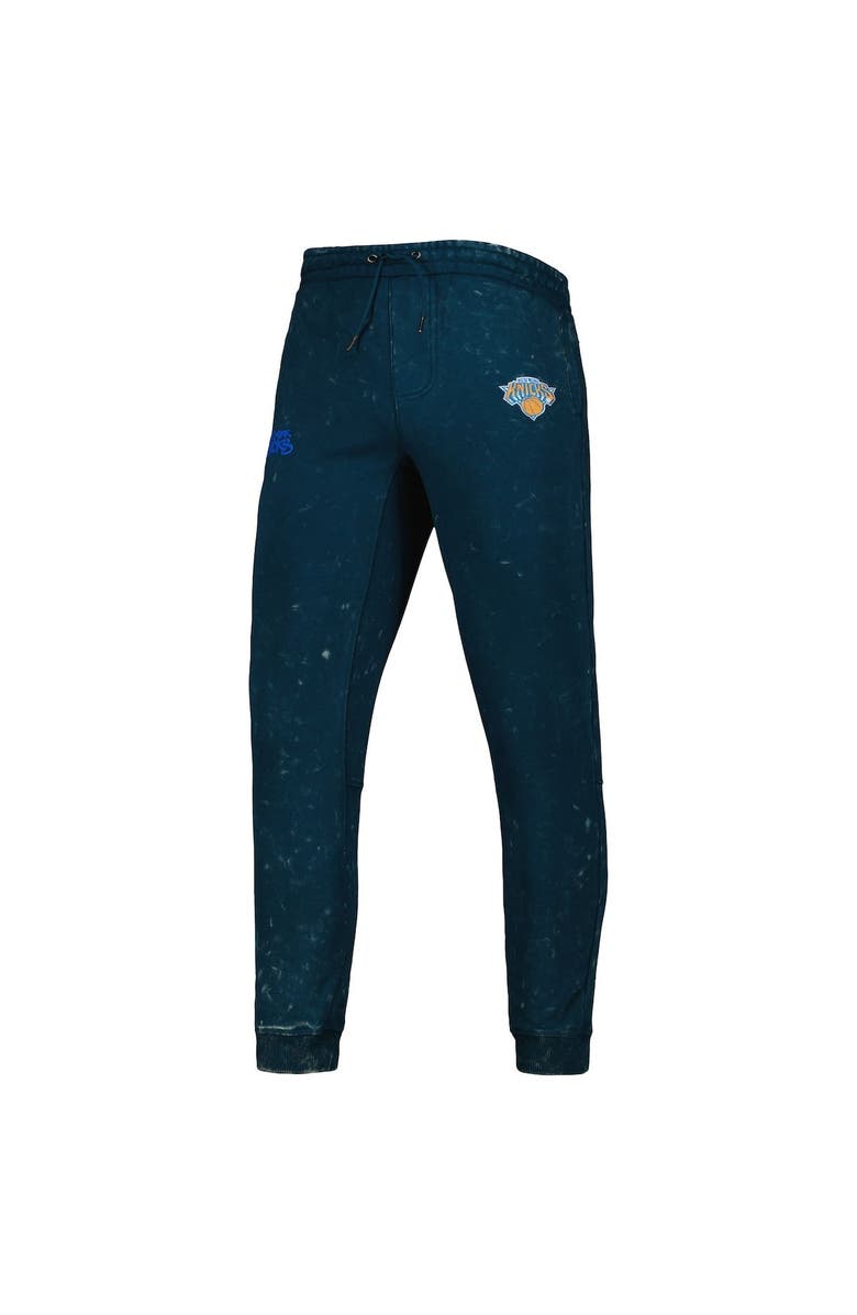 THE WILD COLLECTIVE Unisex The Wild Collective Blue New York Knicks Acid Tonal Jogger Pants, Alternate, color, Blue