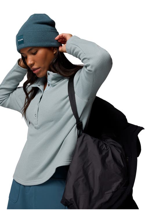 Columbia Amaze Puff™ Water Repellent 650 Fill Power Down Hooded Jacket In Blue
