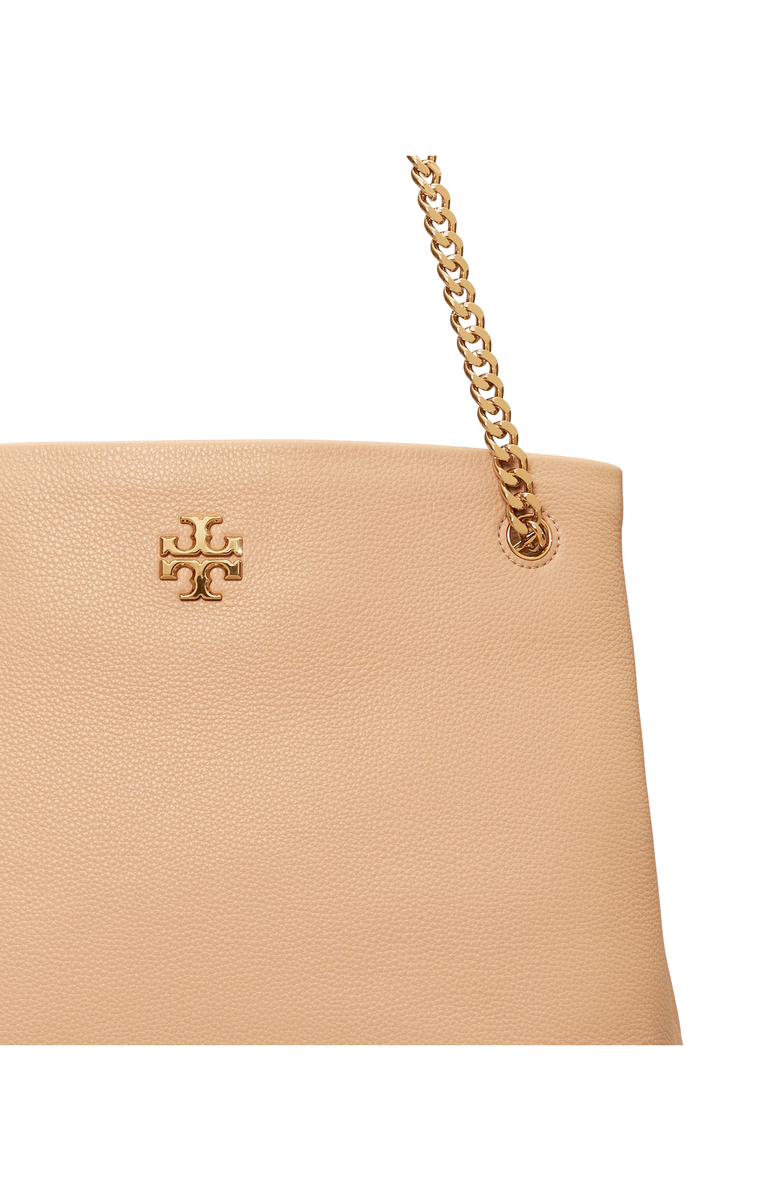 Kira Leather Tote, Alternate, color, NEW CREAM